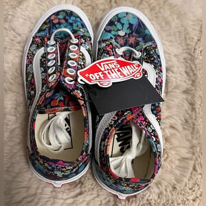 NWT VANS Old Skool Tapered Floral Sneakers